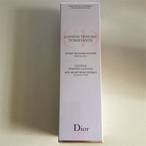 lotion tendre tonifiante dior|Dior toner for face.